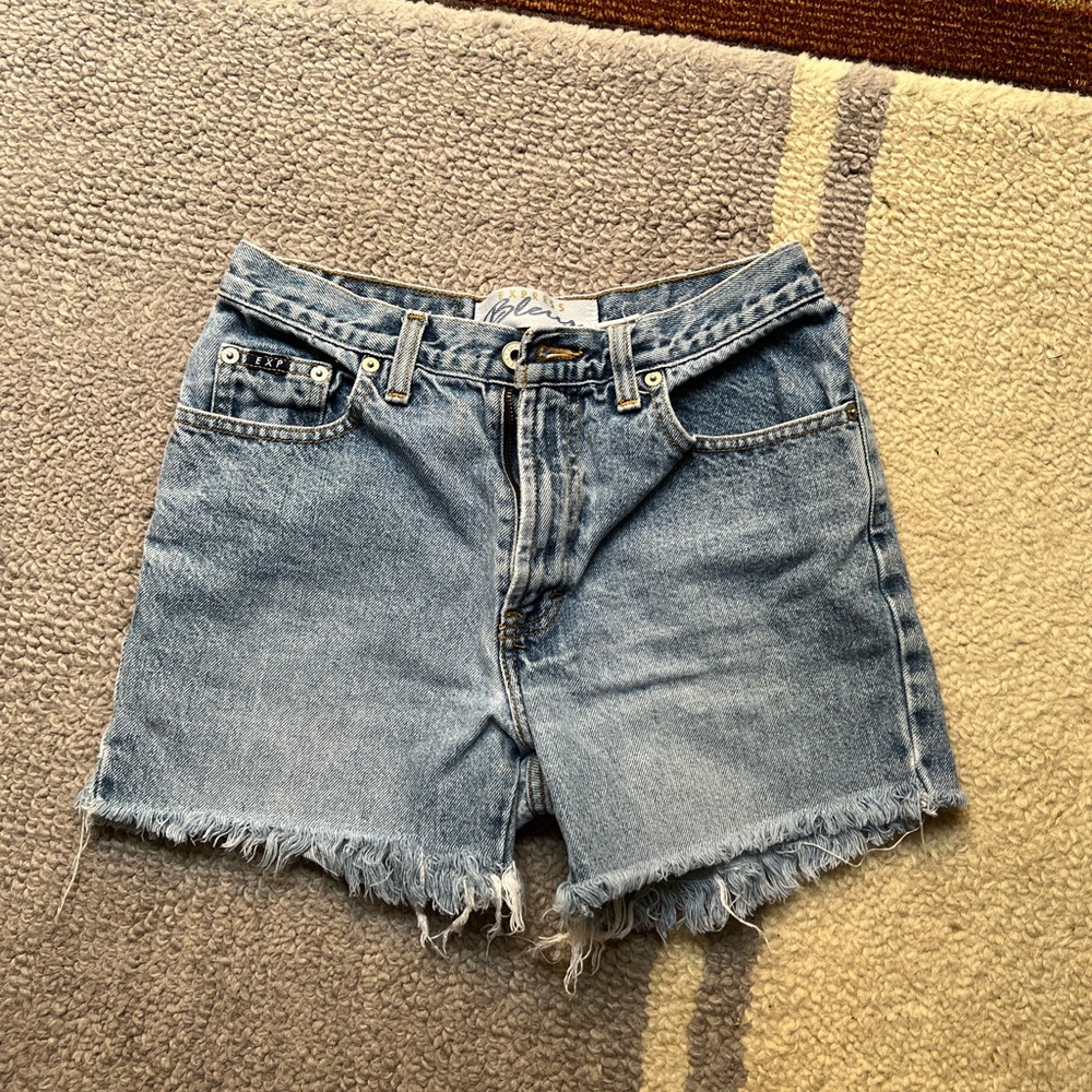 Express Bleus Jean Shorts